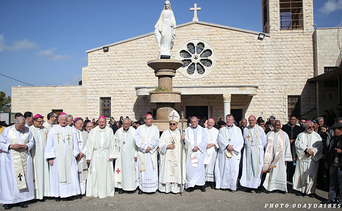 20200116 Bezoek bisschoppen Heilig Land Commissie aan Gaza
