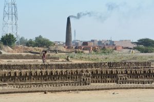 Brick kilns near Faisalabad: Many Christians do this job which earns very little money and results in them becoming in effect bonded labourers at the mercy of brick kiln owners/landlords