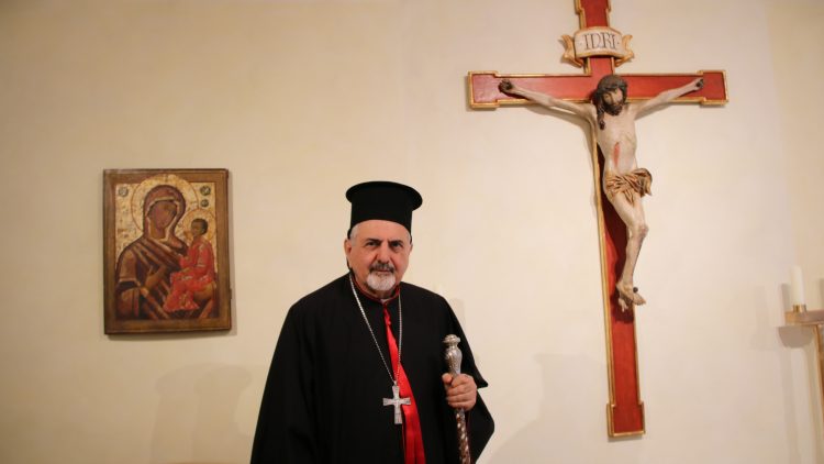 Visit of the Syriac Catholic Patriarch Ignace III to ACN in Germany