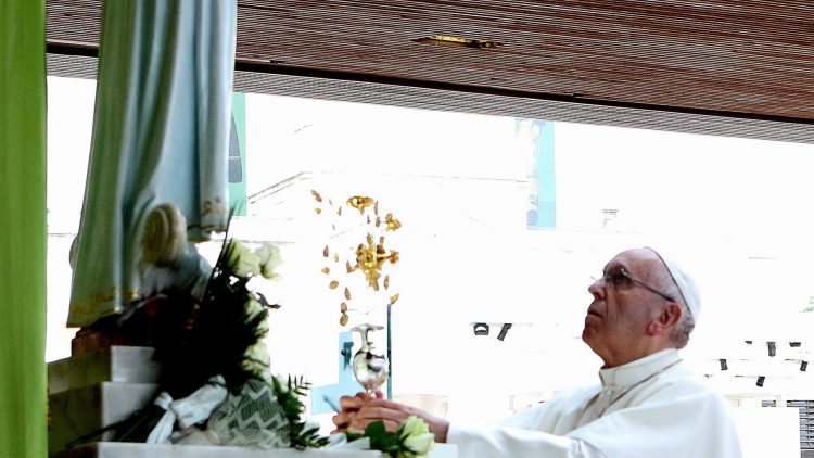 Pope Francis pilgrimage to the Shrine of Our Lady of Fatima, May 2017