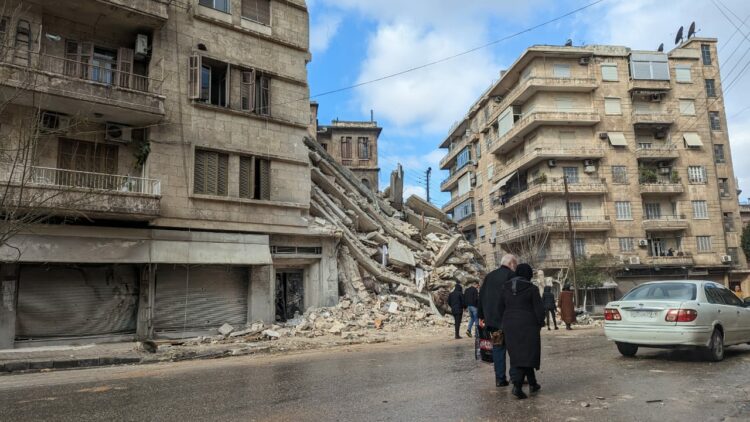 Earthquake in Syria on 6th February 2023