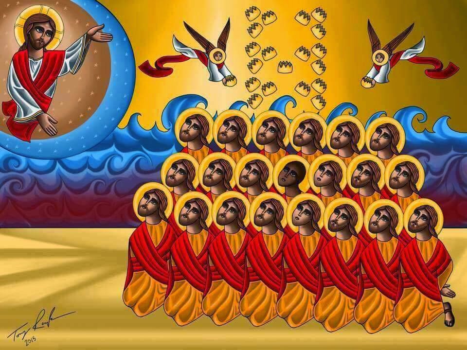 Egyptische martelaren symbool oecumene orthodoxen en katholieken