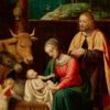 Kerstkaart - De stal van Bethlehem