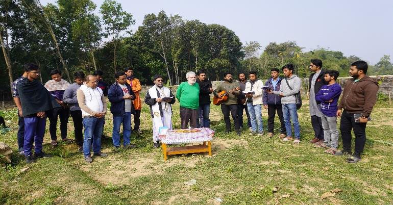 Hulp bij opening eerste noviciaat Jezuïeten in Bangladesh