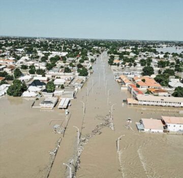 Overstroming in Maiduguri, NIgeria