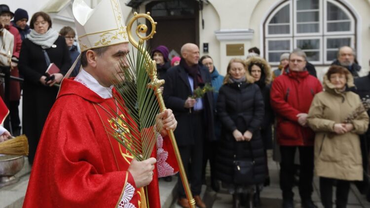 Bishoph Philippe Jourdan, bishop of Tallinn, Estonia