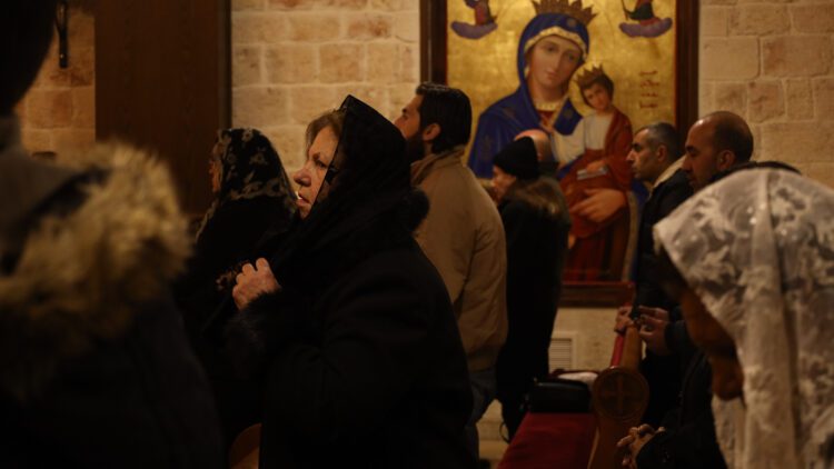 Burgers in Syrië zijn opnieuw slachtoffers van geweld door de strijd tussen Koerden en regeringstroepen om Aleppo. De Kerk opent haar deuren. Foto Jacob/ACN