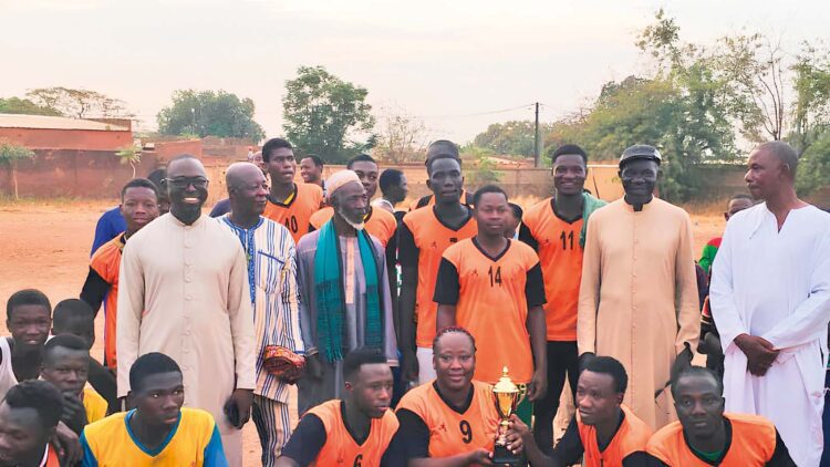 ACN Vredeswedstrijd Burkina Faso voetbal ACN Vredeswedstrijd Burkina Faso voetbal