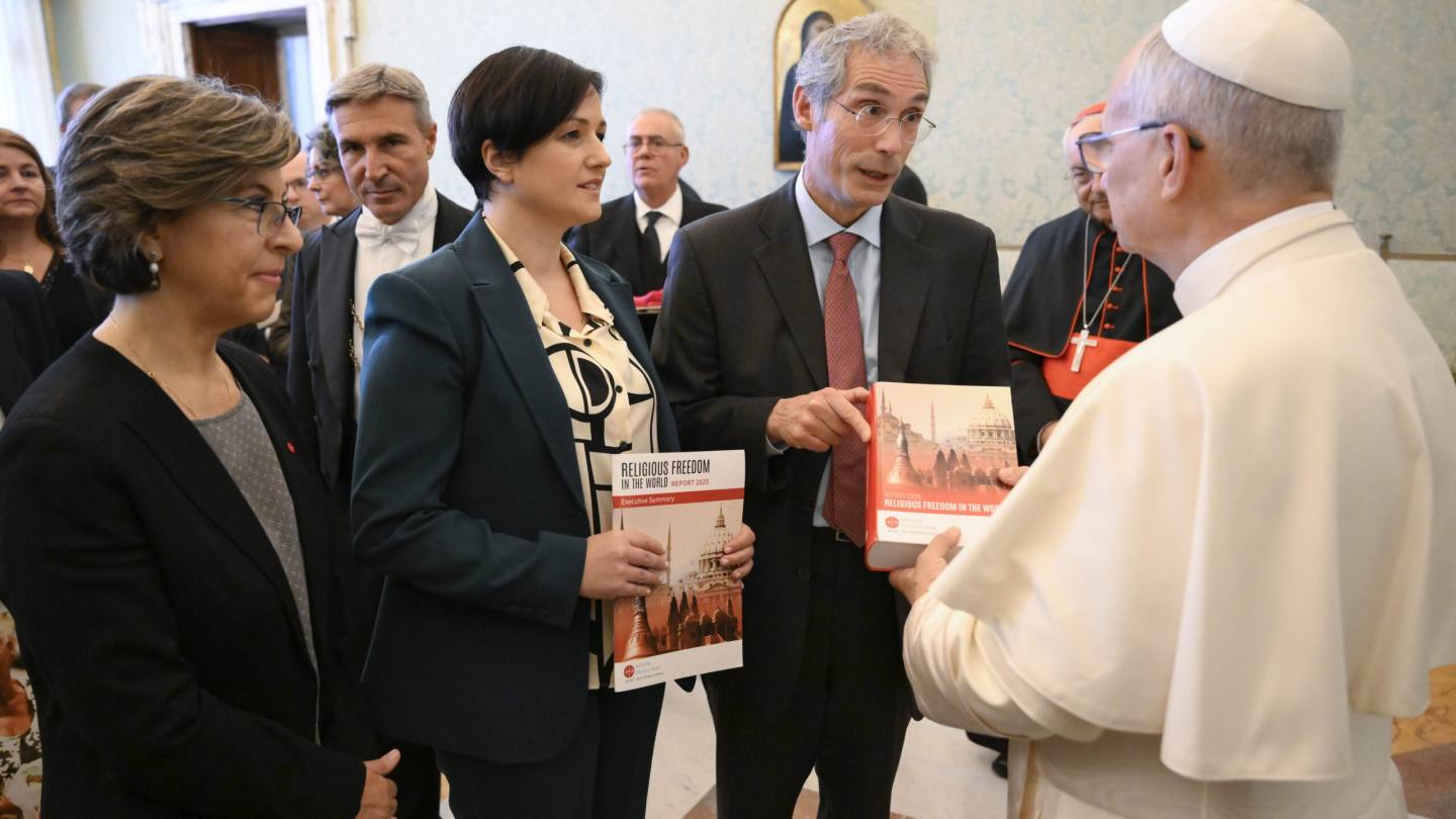 General Audience with Pope Leo XIV, Vatican city, October 10, 2025