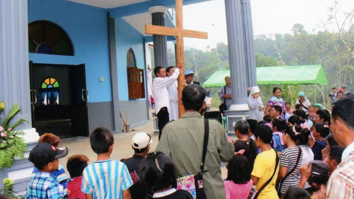 Op 28 maart 2025 vond in Myanmar een aardbeving plaats. Aartsbisschop Tin Win dankt donateurs van Kerk in Nood (ACN) voor de ontvangen hulp.