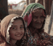 Pakistan grandma and granddaughter