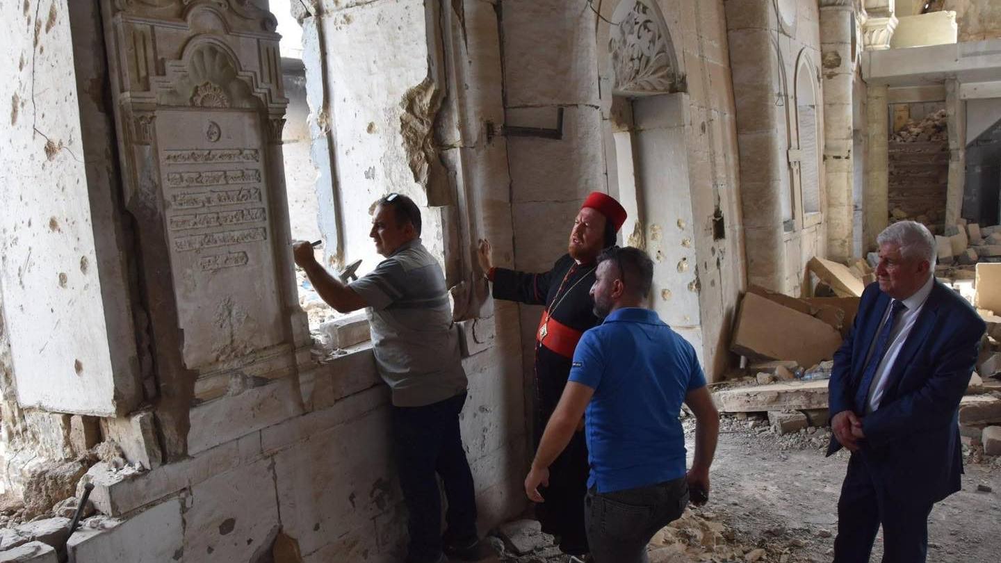 20220613 Relikiwien Mosoel Irak foto AsiaNews