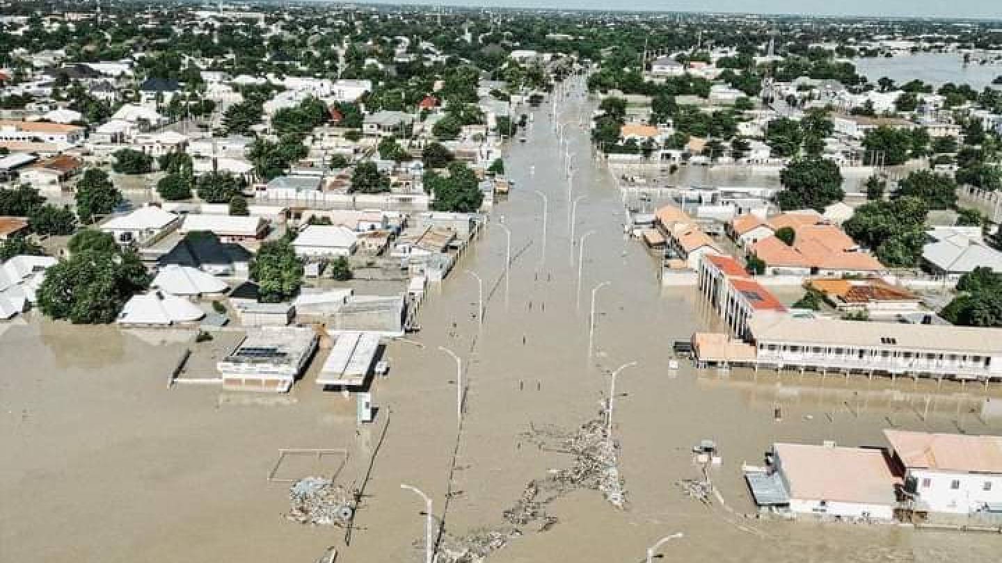 Overstroming in Maiduguri, NIgeria