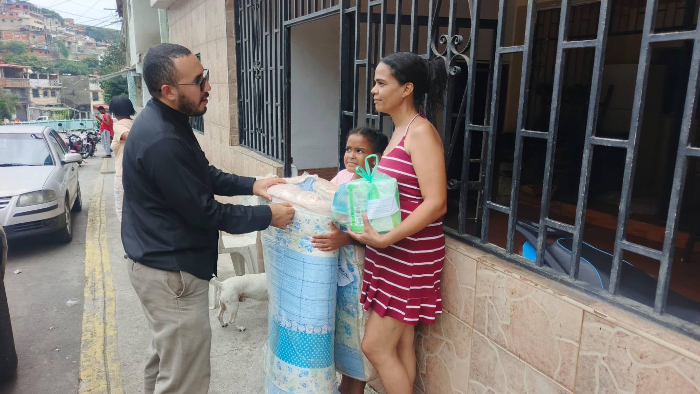 Venezuela hulp van Kerk na aardbeving