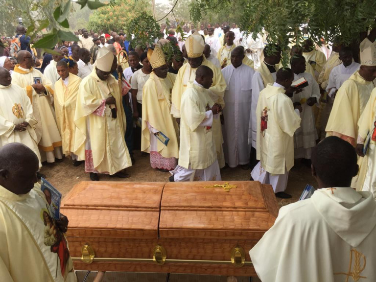 Funeral Mass of Seminarian Michael Nnadi  at Good Shepherd Seminary in Kaduna on 11th February 2020