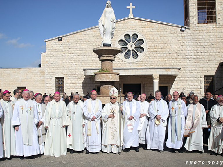 20200116 Bezoek bisschoppen Heilig Land Commissie aan Gaza