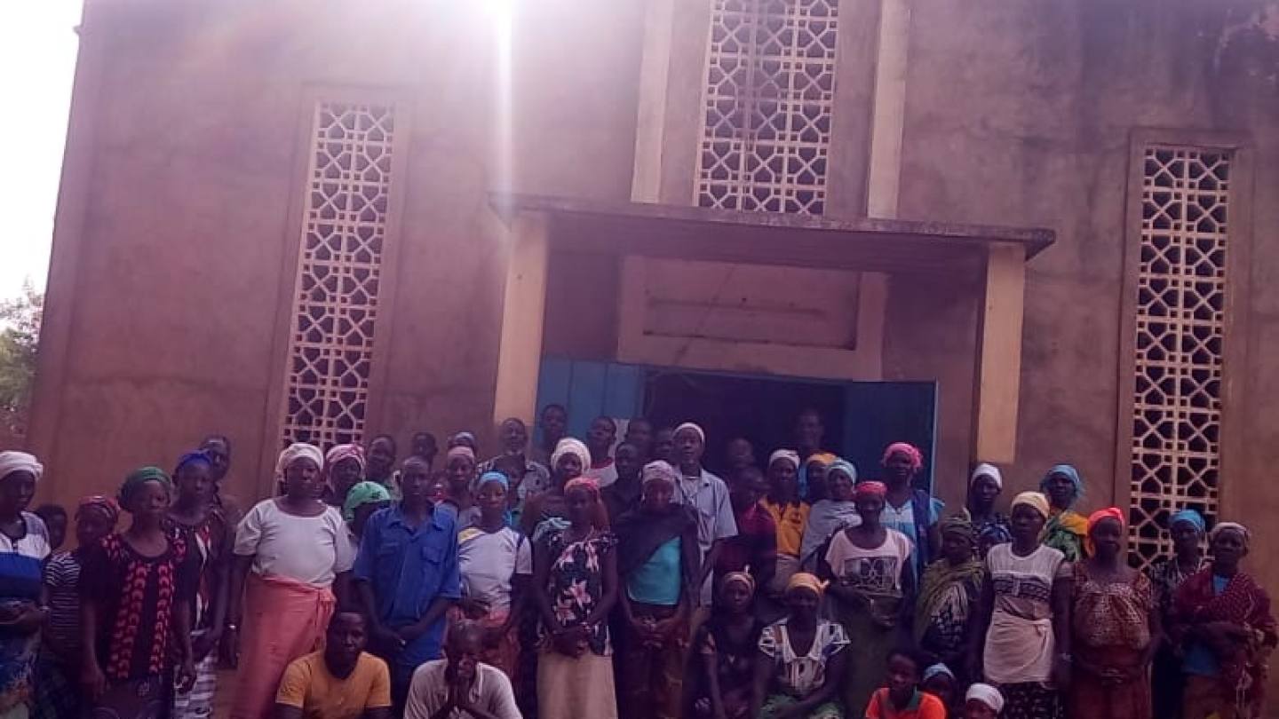 Parish church in the district of Zekuy-Doumbala. The church was attacked by terrorist in August 2024. The catechist managed to flee with the Blessed Sacrament but the church was vandalised.