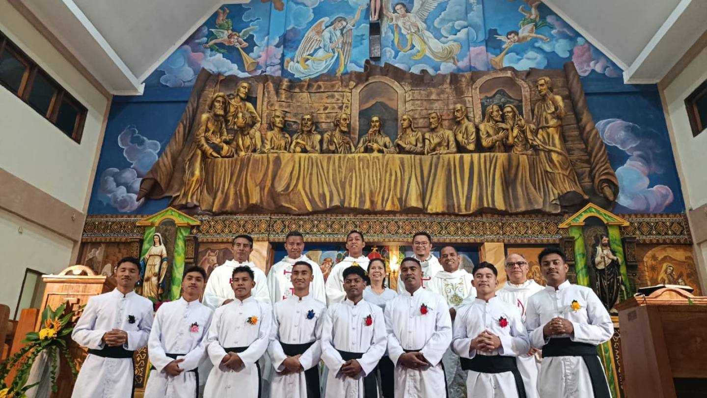 Formation of 25 major seminarians of the Canon Regular of Jesus the Lord