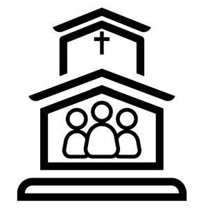 Icoon kerk kracht